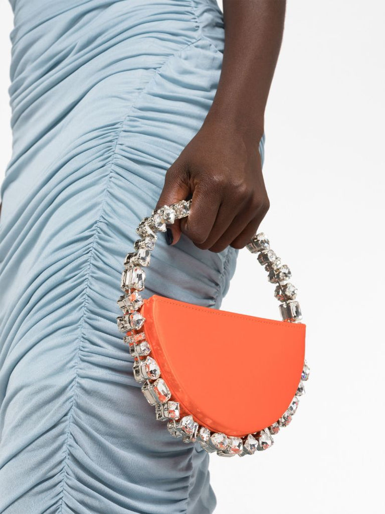 Orange Taliya Eternity Clutch Bag