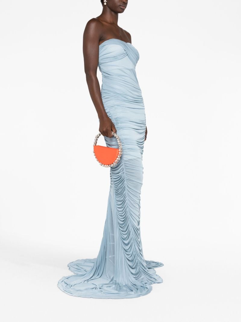 Orange Taliya Eternity Clutch Bag