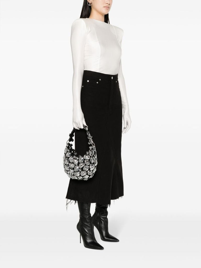 Stone Cloud Pebble Shoulder Bag
