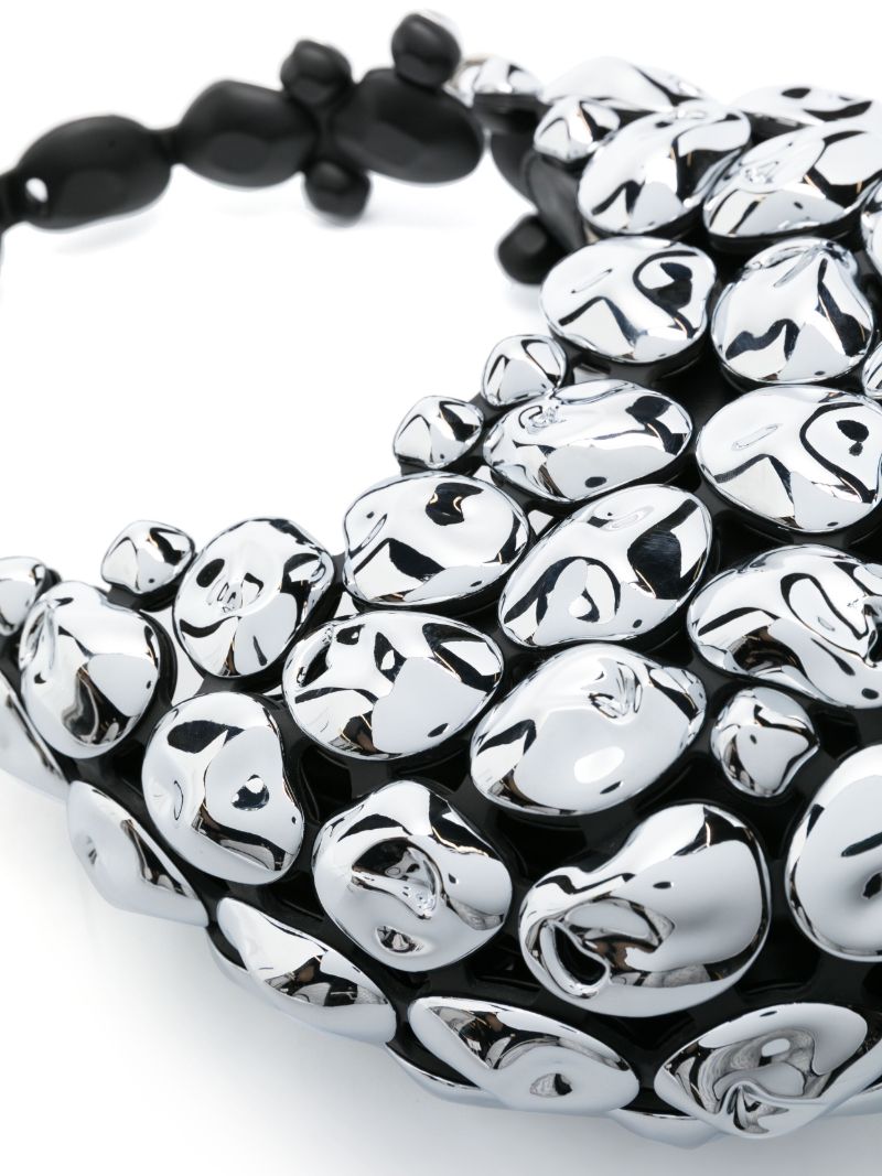 Stone Cloud Pebble Shoulder Bag