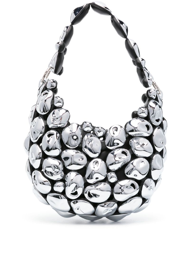 Stone Cloud Pebble Shoulder Bag