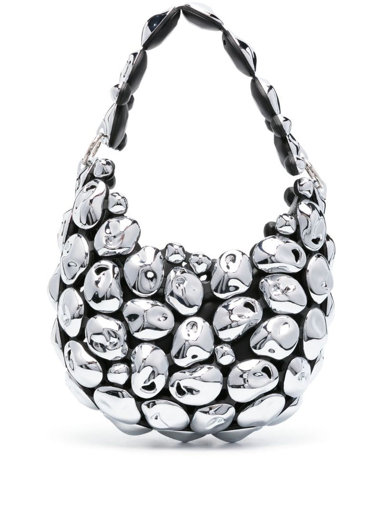 Stone Cloud Pebble Shoulder Bag