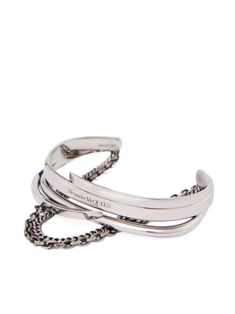 Silver Accumulation Cuff Bracelet