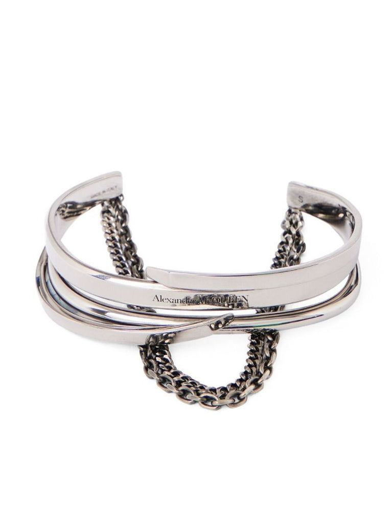 Silver Accumulation Cuff Bracelet