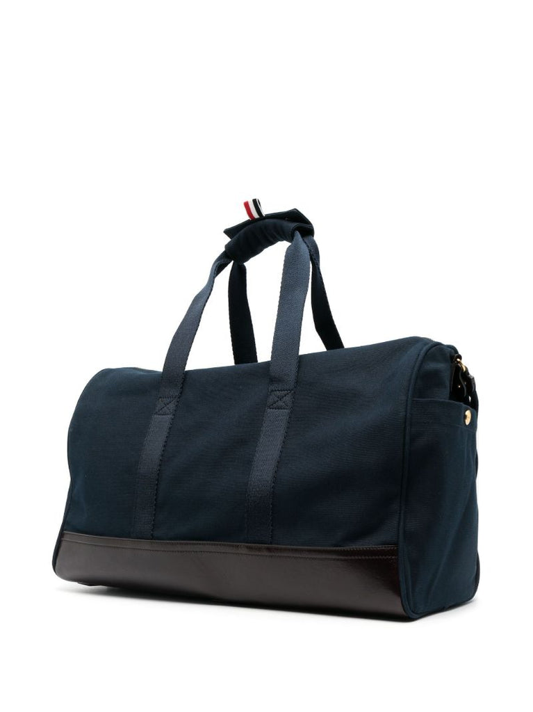 Blue Logo-appliquÃ_x0083_Â© Canvas Holdall