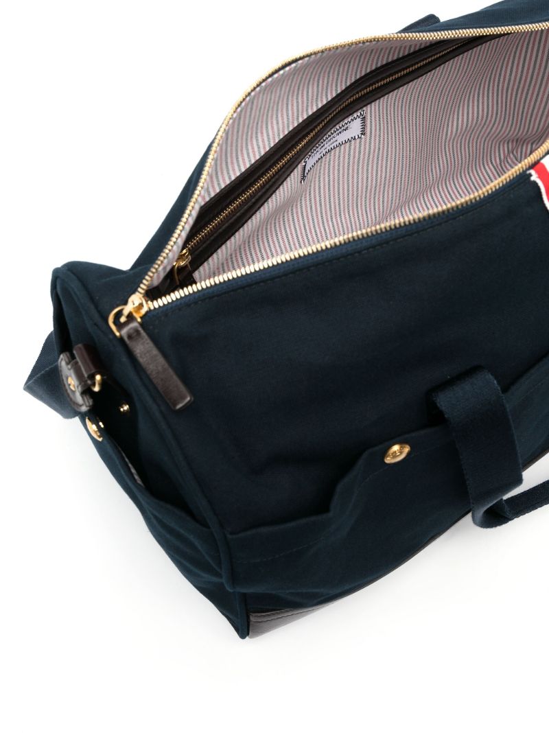 Blue Logo-appliquÃ_x0083_Â© Canvas Holdall
