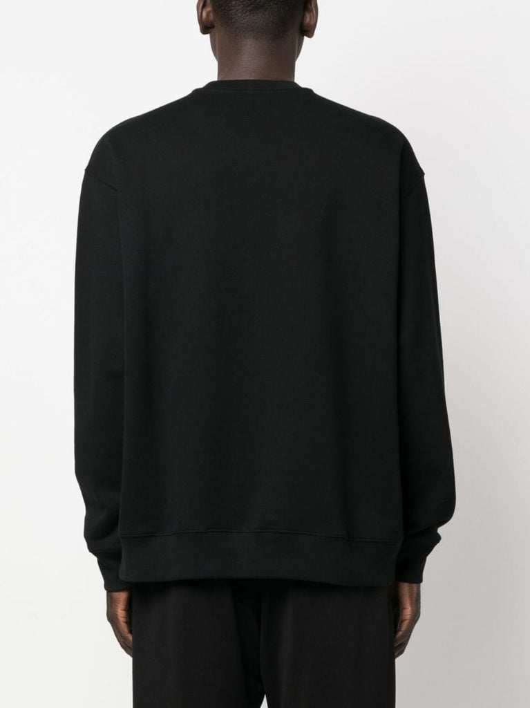 Black Teddy Bear Organic Cotton Sweatshirt