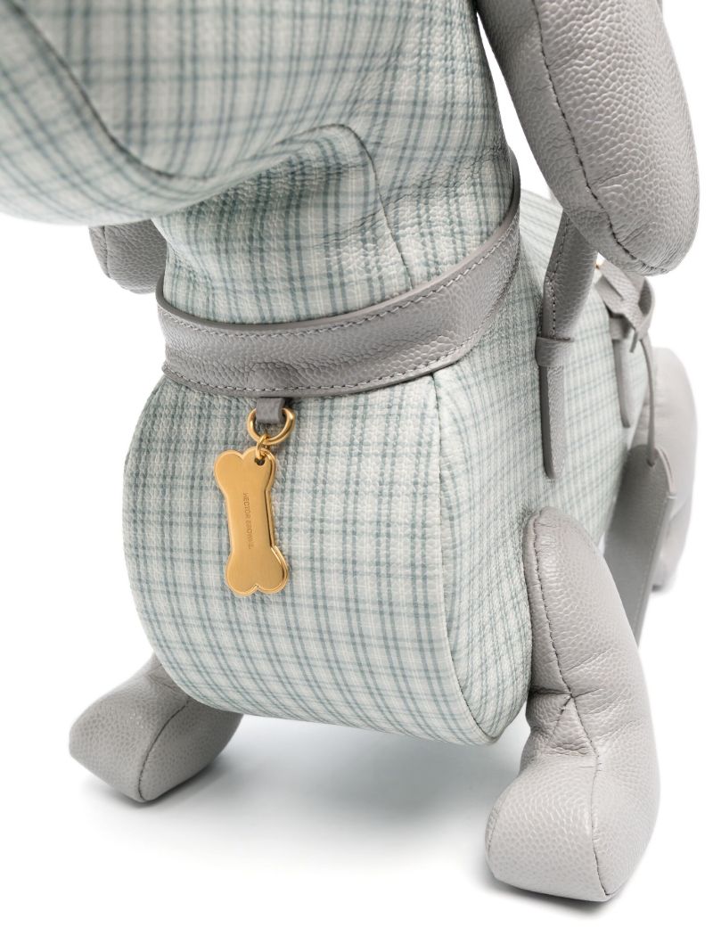 Grey Hector Leather Tote Bag