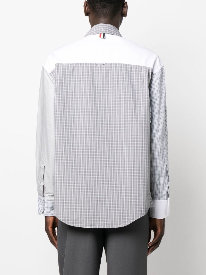 White Fun Mix Cotton Shirt
