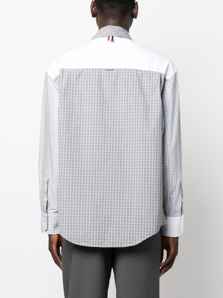 White Fun Mix Cotton Shirt
