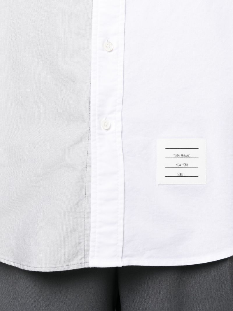 White Fun Mix Cotton Shirt