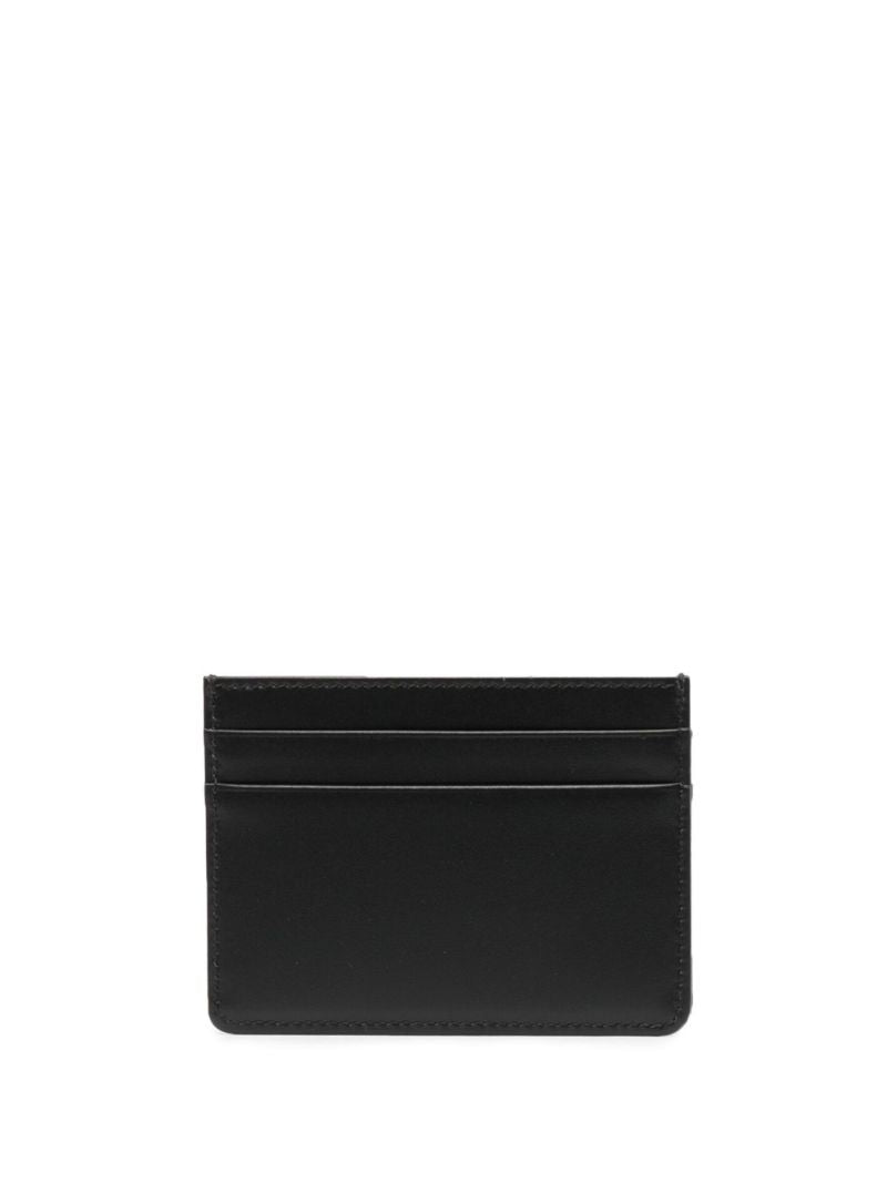 Black Logo Print Cardholder