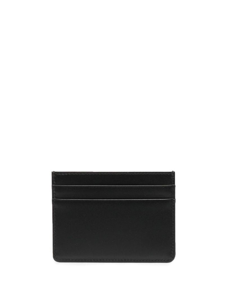 Black Logo Print Cardholder