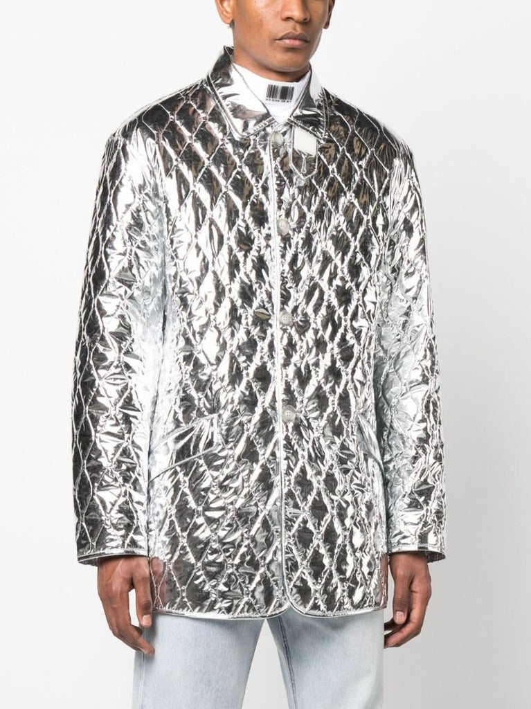 Silver Quilted Hunter Jacket