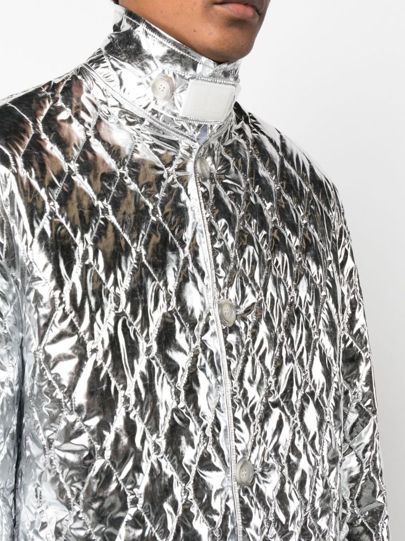 Silver Quilted Hunter Jacket