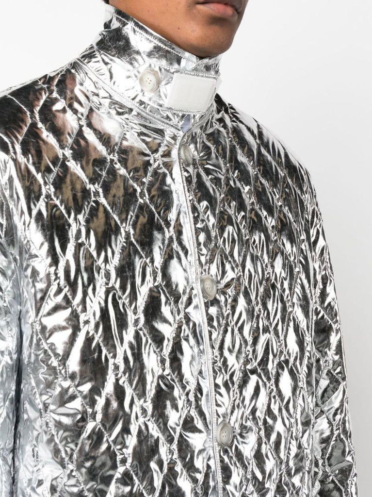Silver Quilted Hunter Jacket