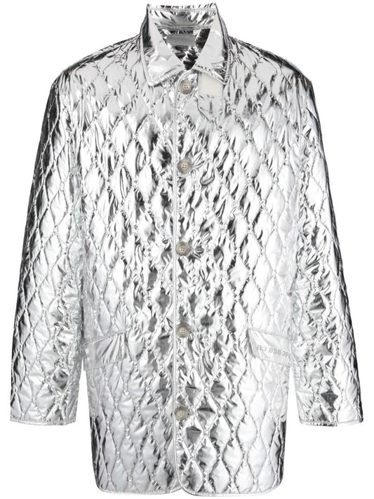 Silver Quilted Hunter Jacket