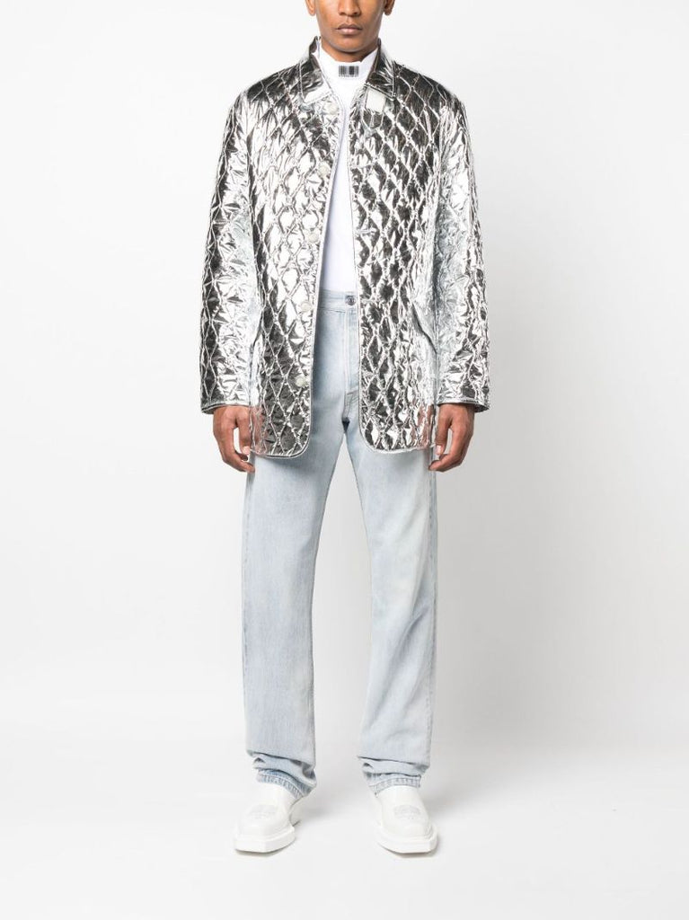 Silver Quilted Hunter Jacket