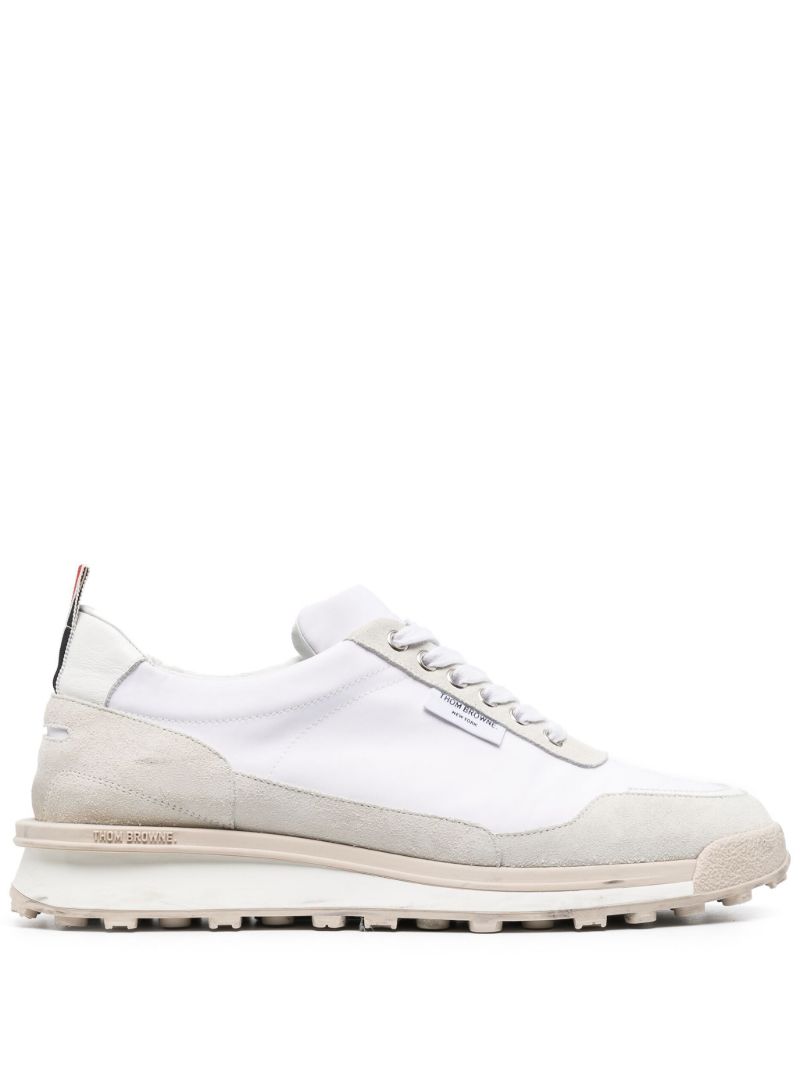White Alumni Leather Sneakers