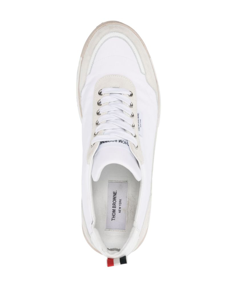 White Alumni Leather Sneakers