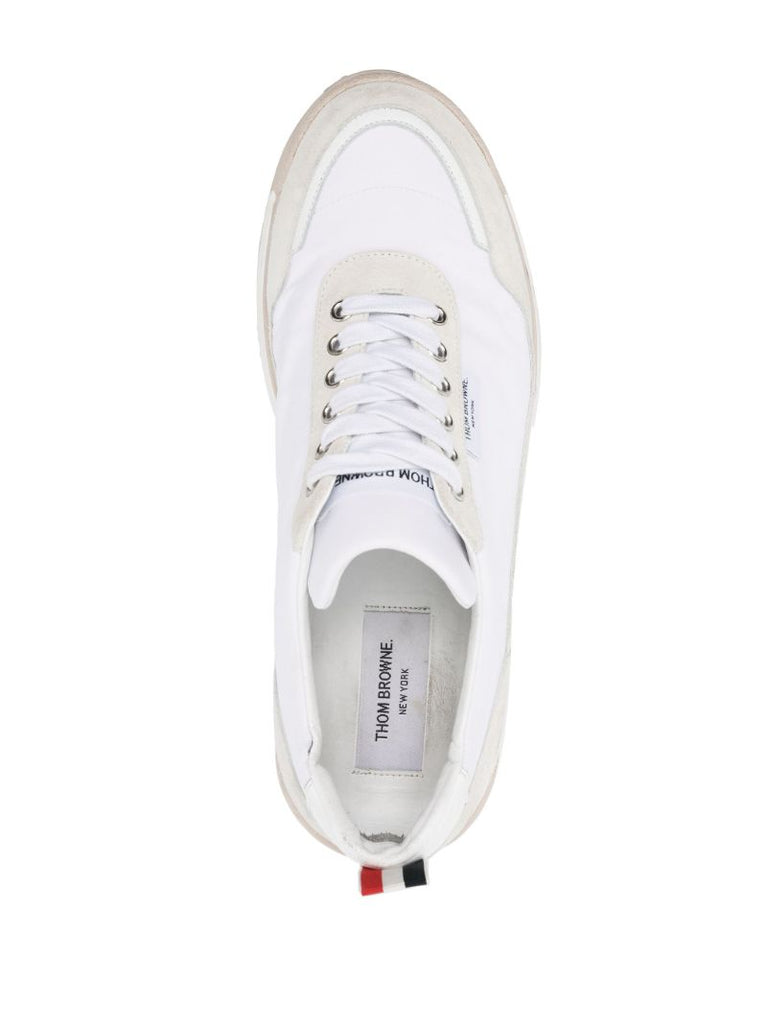 White Alumni Leather Sneakers