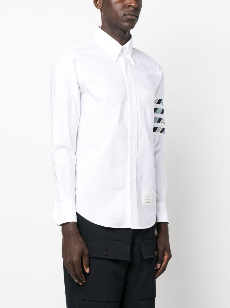 Grey Funmix Checked Cotton Shirt