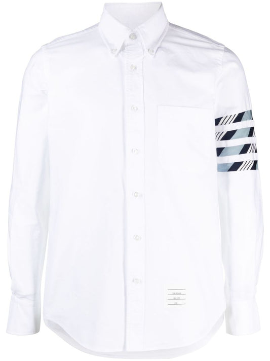 Grey Funmix Checked Cotton Shirt