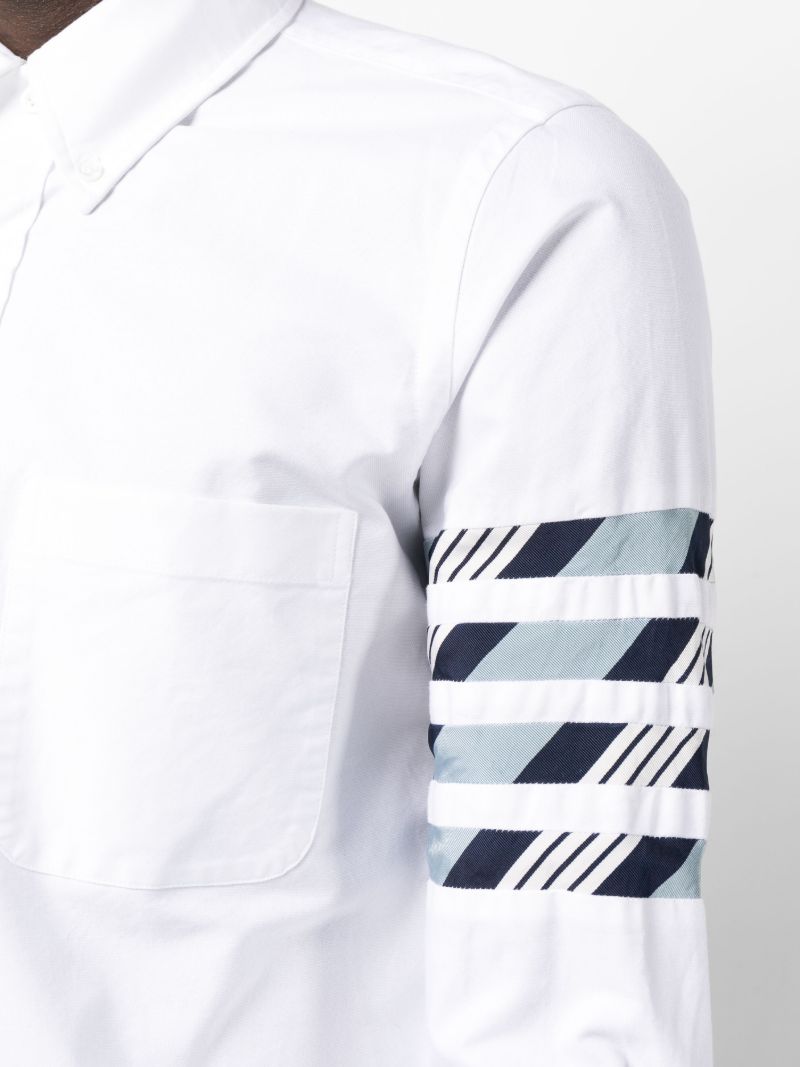 Grey Funmix Checked Cotton Shirt
