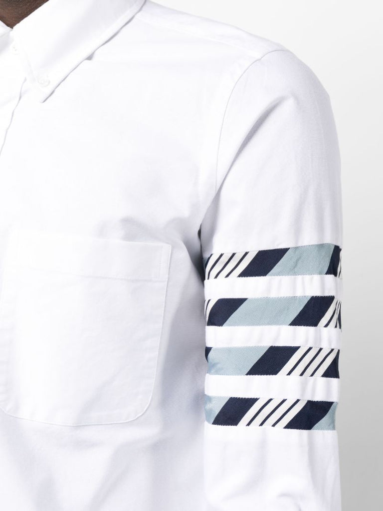 Grey Funmix Checked Cotton Shirt