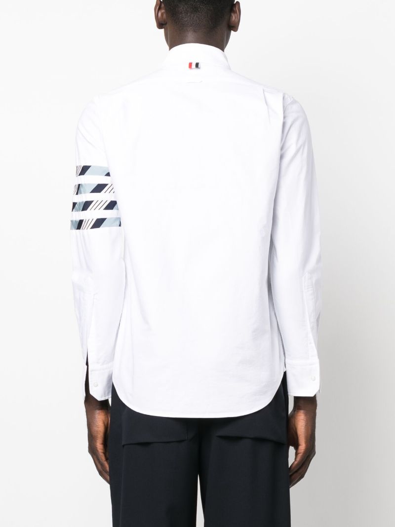 Grey Funmix Checked Cotton Shirt
