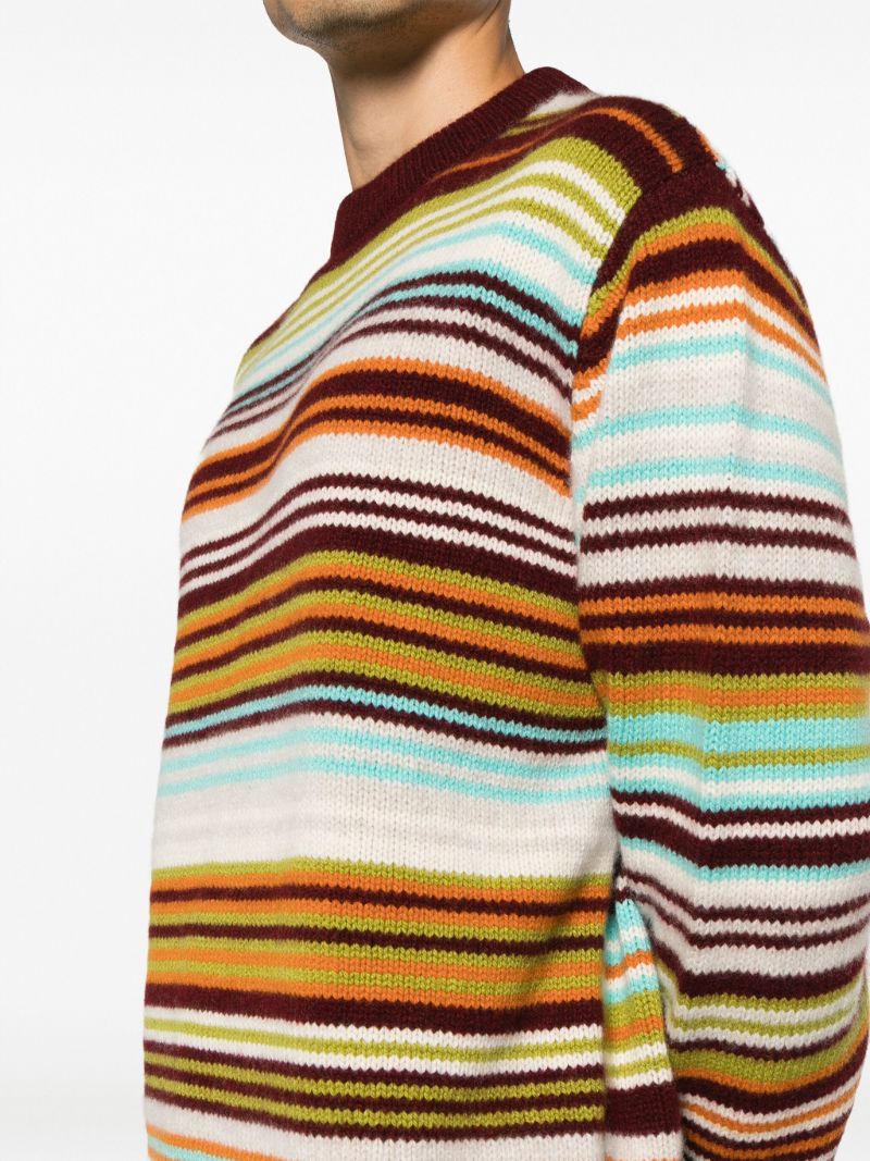 Multicolour Tes Vista Striped Cashmere Sweater