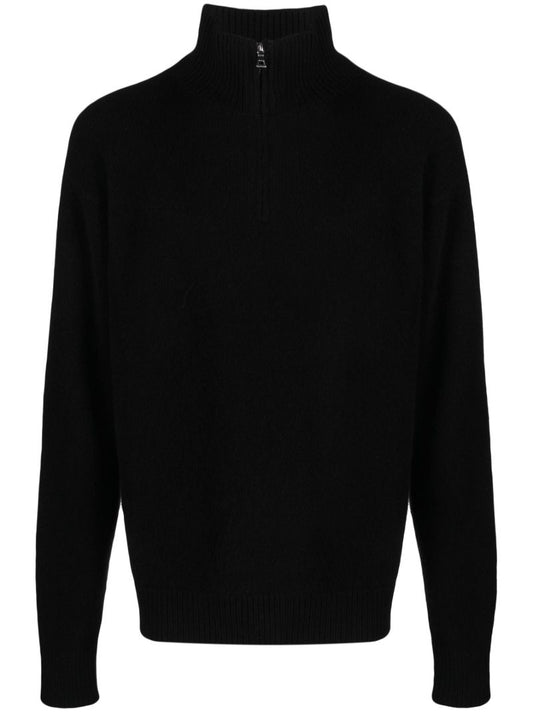 Black Tes Relaxed Cashmere Sweater
