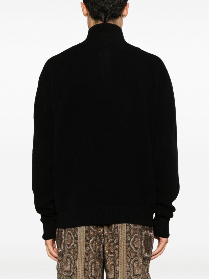 Black Tes Relaxed Cashmere Sweater