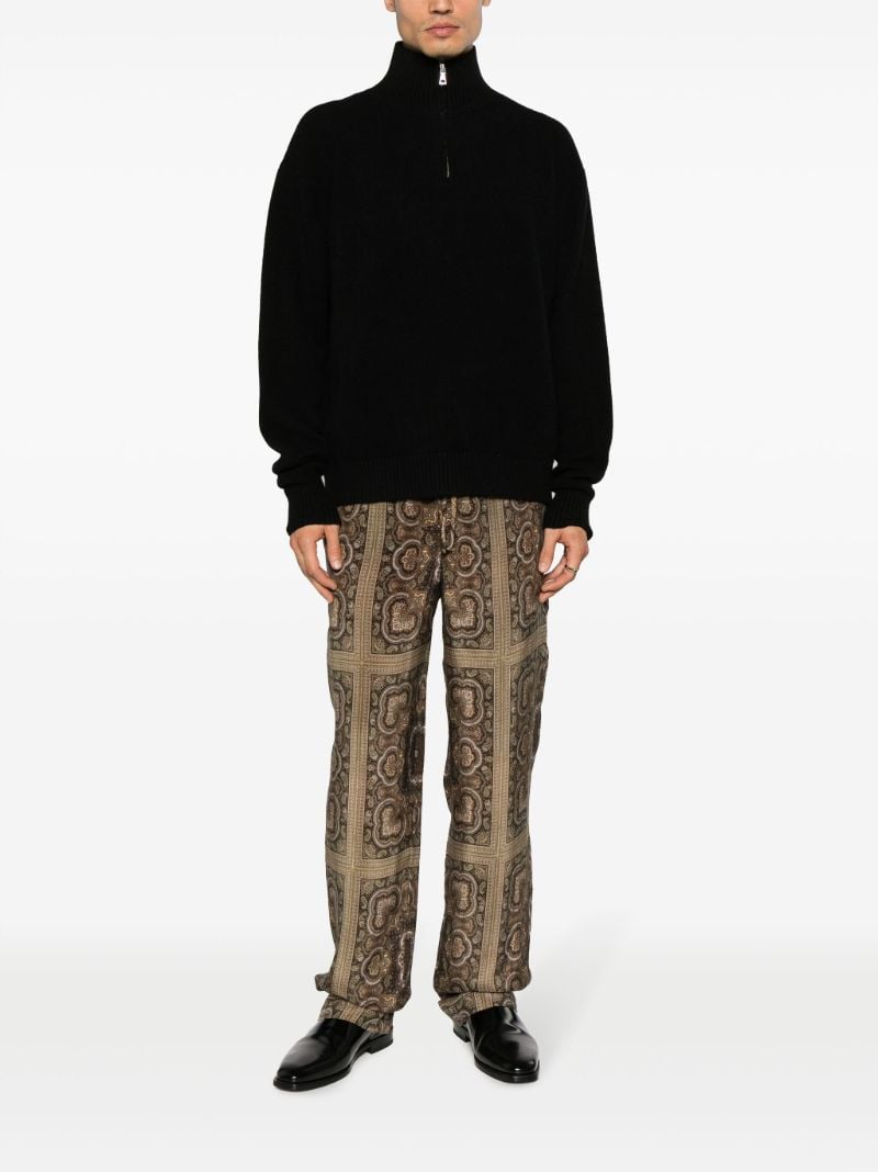 Black Tes Relaxed Cashmere Sweater