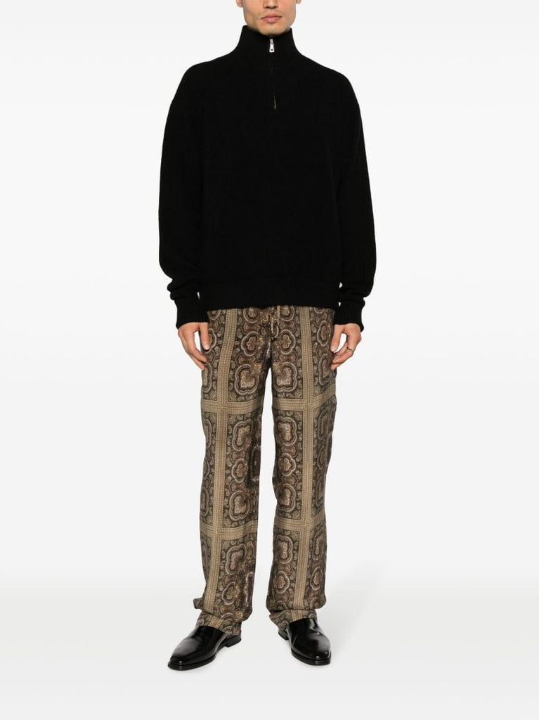 Black Tes Relaxed Cashmere Sweater