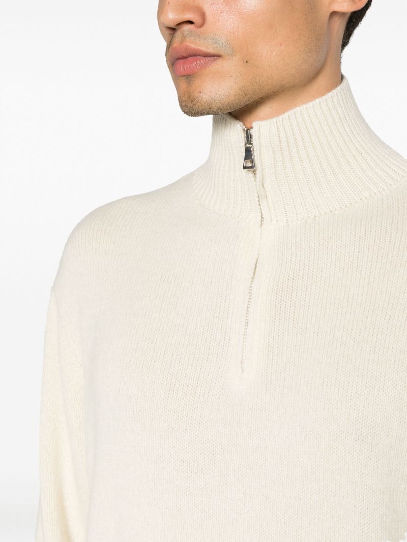 Neutral Tes Cashmere Sweater
