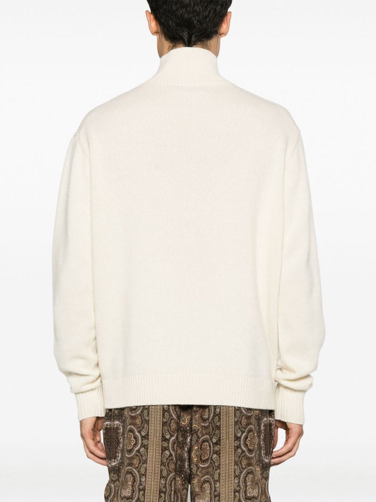 Neutral Tes Cashmere Sweater