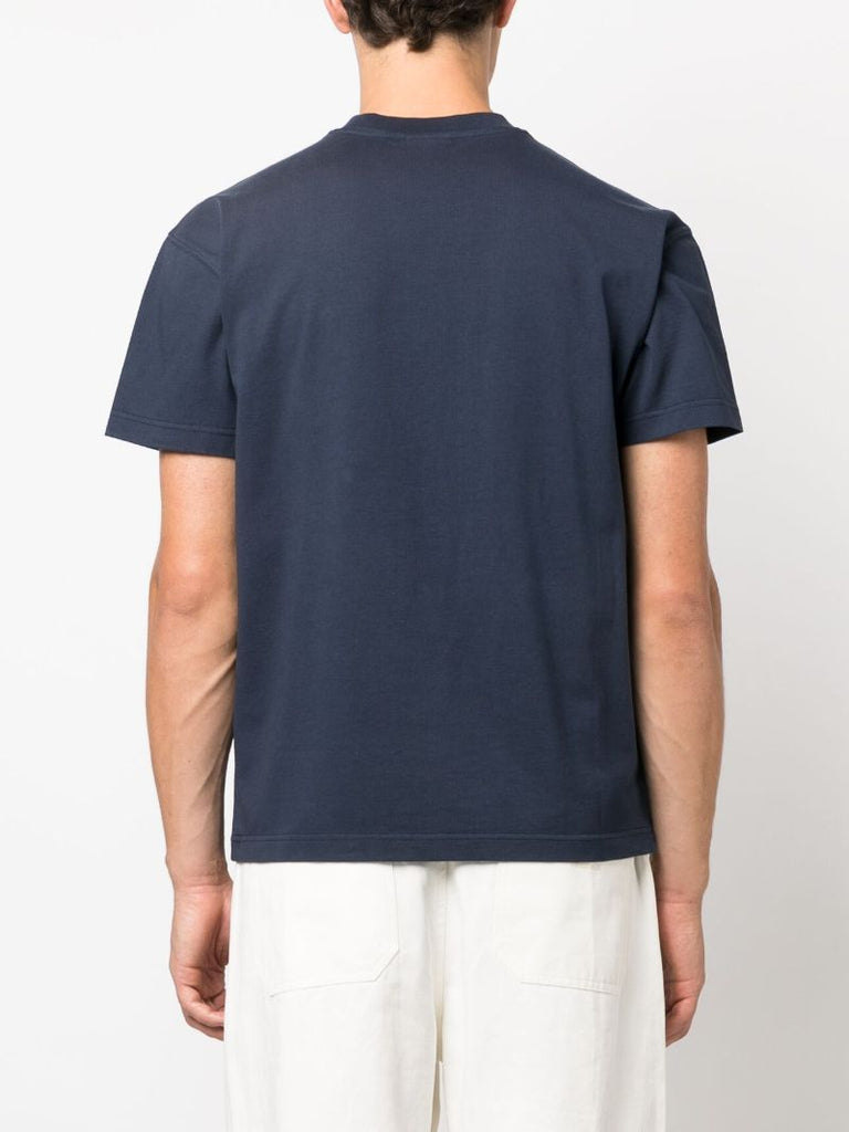 Blue Le T-shirt Noeud Cotton T-shirt