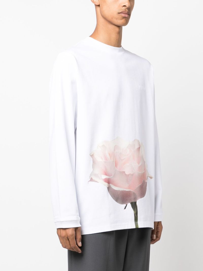 White Le T-shirt Rosine Cotton T-shirt