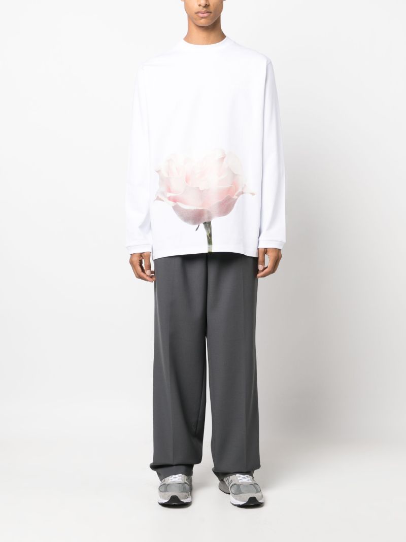 White Le T-shirt Rosine Cotton T-shirt