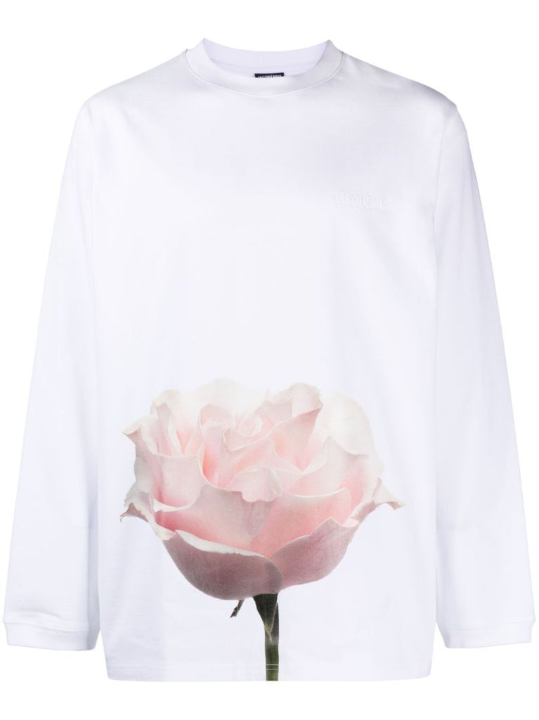 White Le T-shirt Rosine Cotton T-shirt