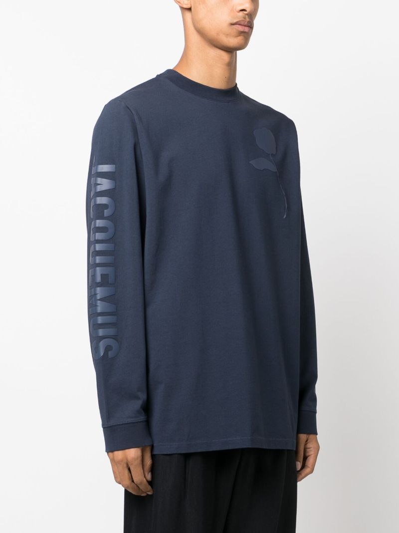 Blue Le T-shirt Ciceri Cotton T-shirt