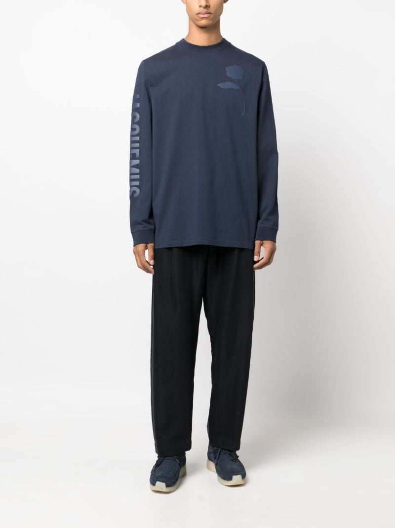 Blue Le T-shirt Ciceri Cotton T-shirt
