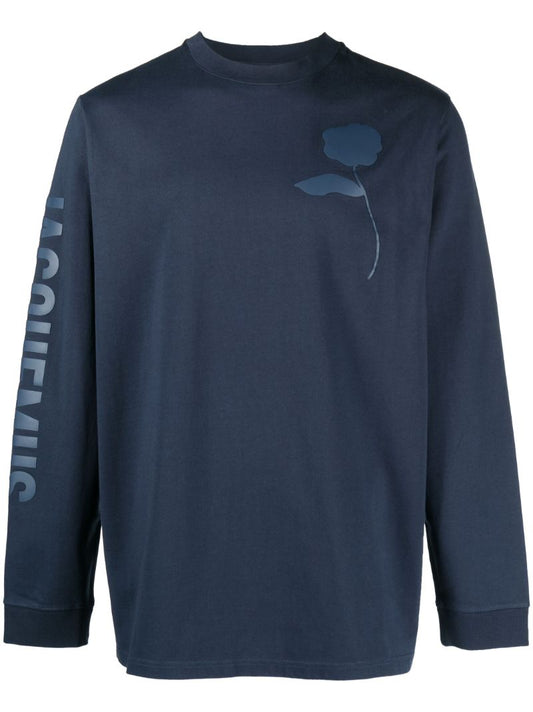 Blue Le T-shirt Ciceri Cotton T-shirt