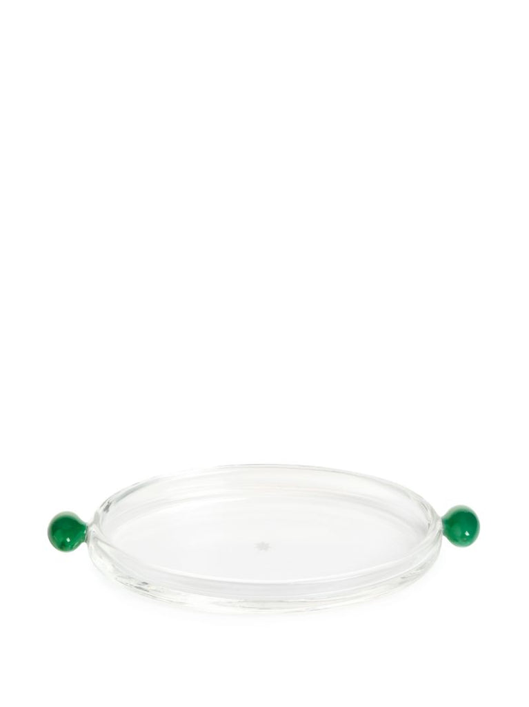 Clear Olive Plate