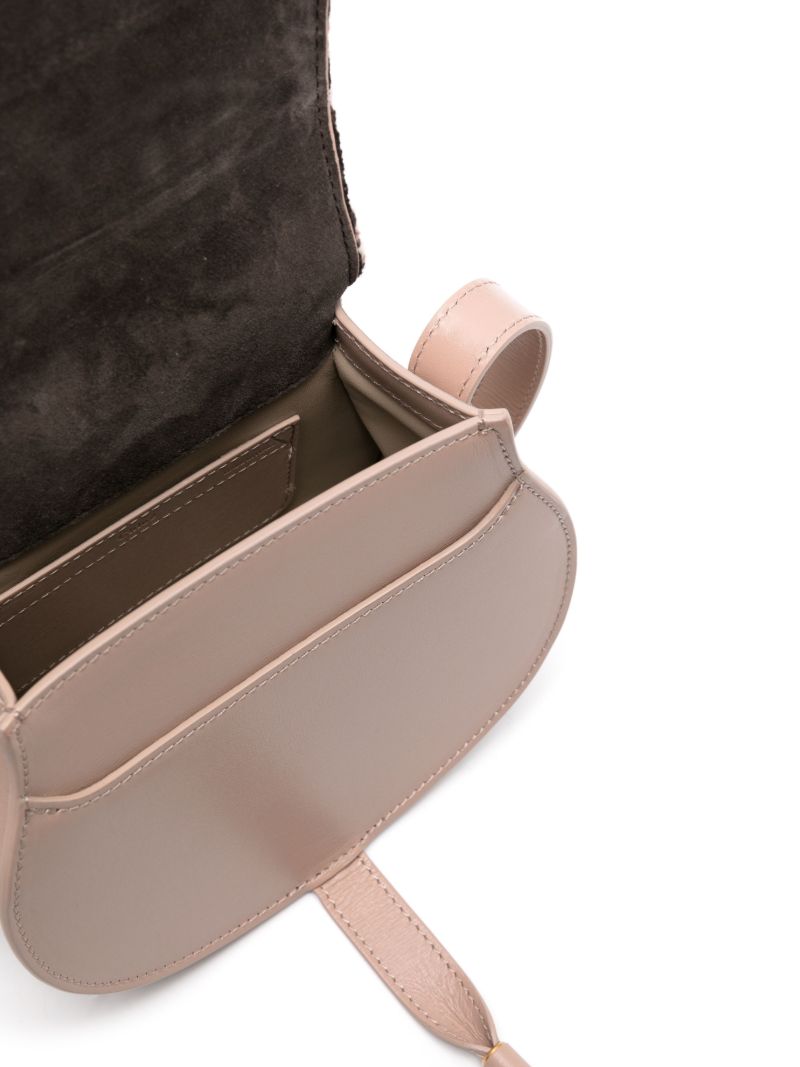 Neutral Marcie Wool Cross Body Bag