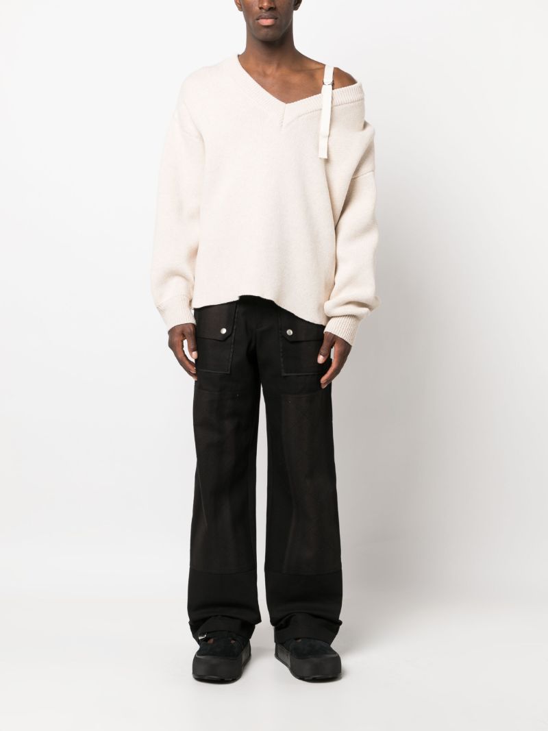 Neutral La Maille Sargas Sweater