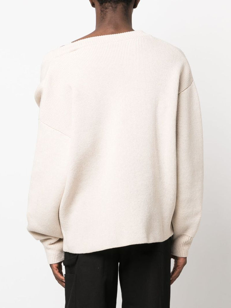 Neutral La Maille Sargas Sweater