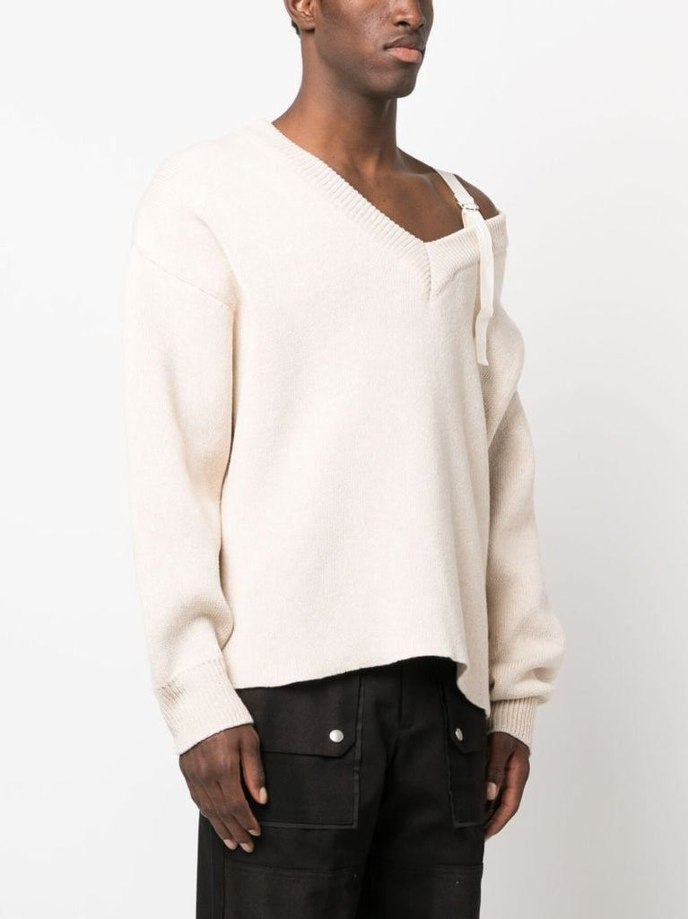 Neutral La Maille Sargas Sweater