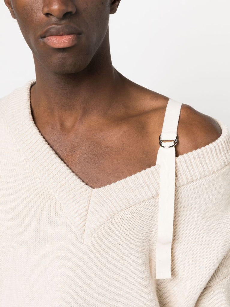 Neutral La Maille Sargas Sweater